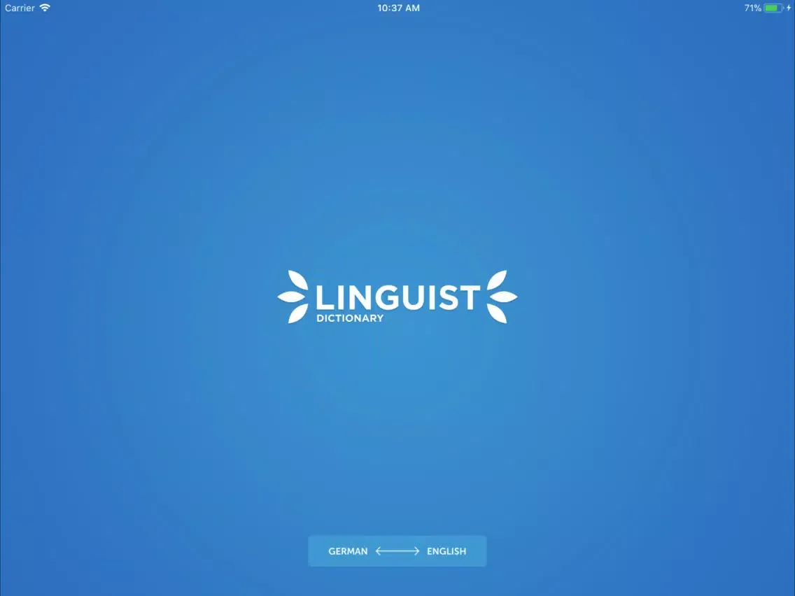 Linguist Finance Terms EN-DE iPad  スクリーンショット