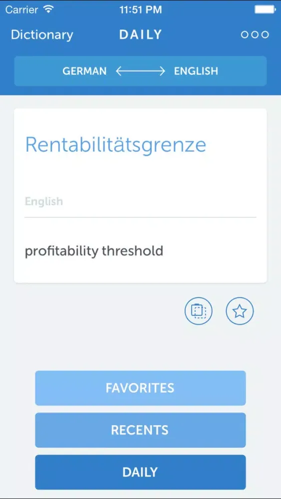 Linguist Finance Terms EN-DE スクリーンショット