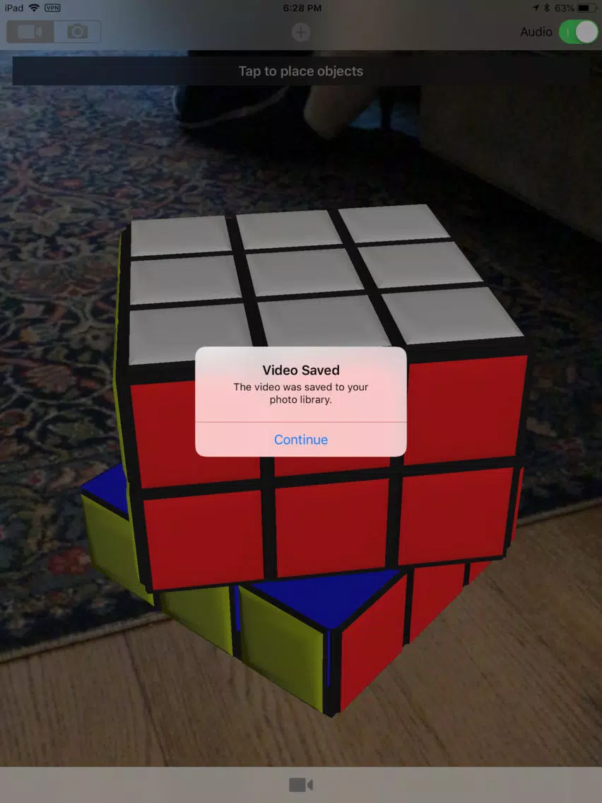 VideoComp AR iPad 應用截圖