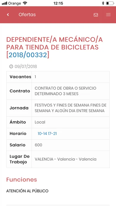 Tangkapan layar València Activa