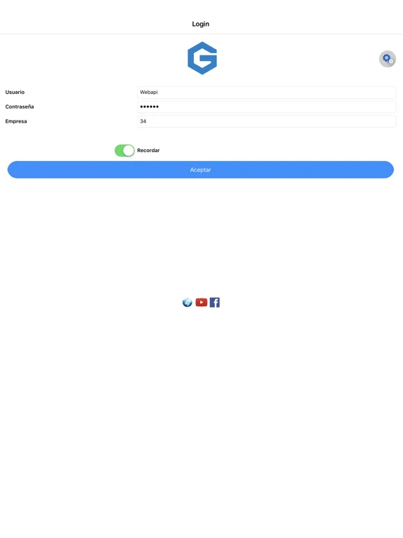 Capturas de pantalla de GesFacil TSP iPad 
