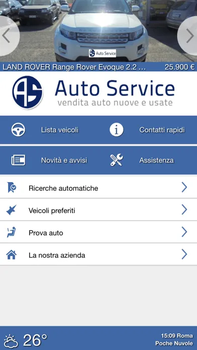 Ảnh chụp màn hình của Autoservice