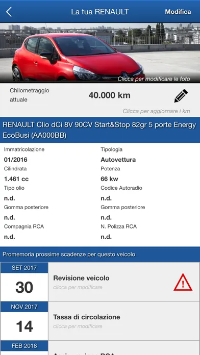Capturas de tela do Auto Vallenari