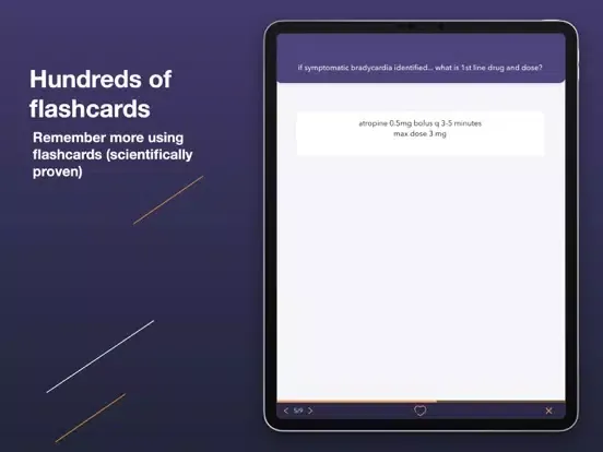 Capturas de tela do ACLS Exam Prep: Canadian iPad 
