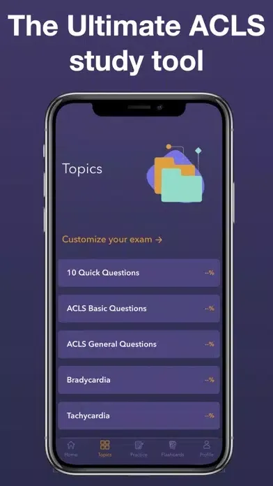Capturas de tela do ACLS Exam Prep: Canadian