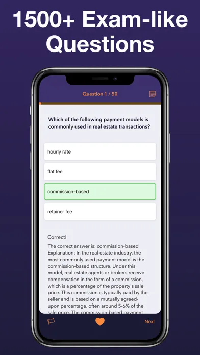 Real Estate Exam Practice 2024 Screenshots