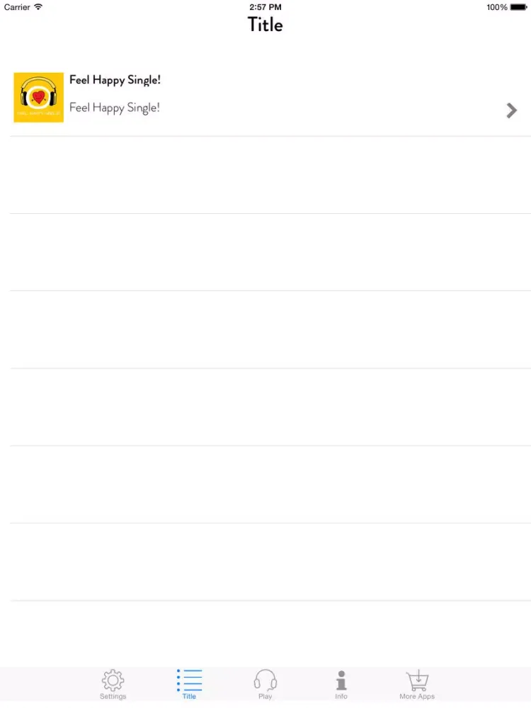صور Feel Happy Single! Glücklicher Single sein iPad 