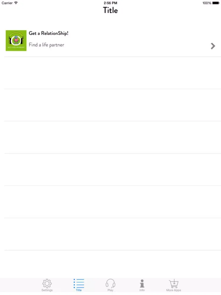 Captures d'écran de Get a Relationship! Find a Life Partner by Hypnosis iPad 