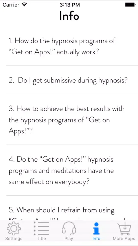 Get Calm! Innere Unruhe bekämpfen mit Hypnose Screenshots