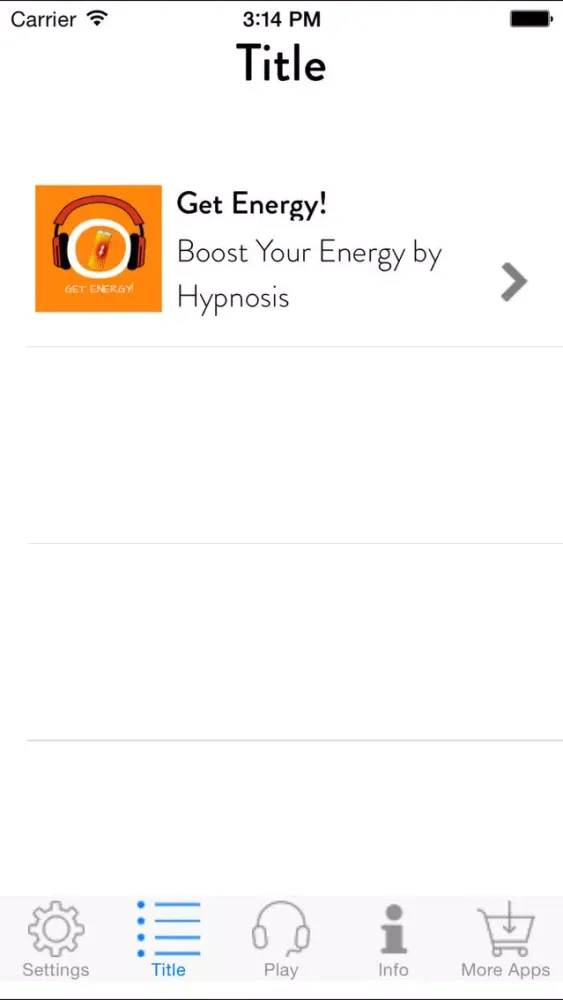 Get Energy! Boost Your Energy by Hypnosis Screenshots