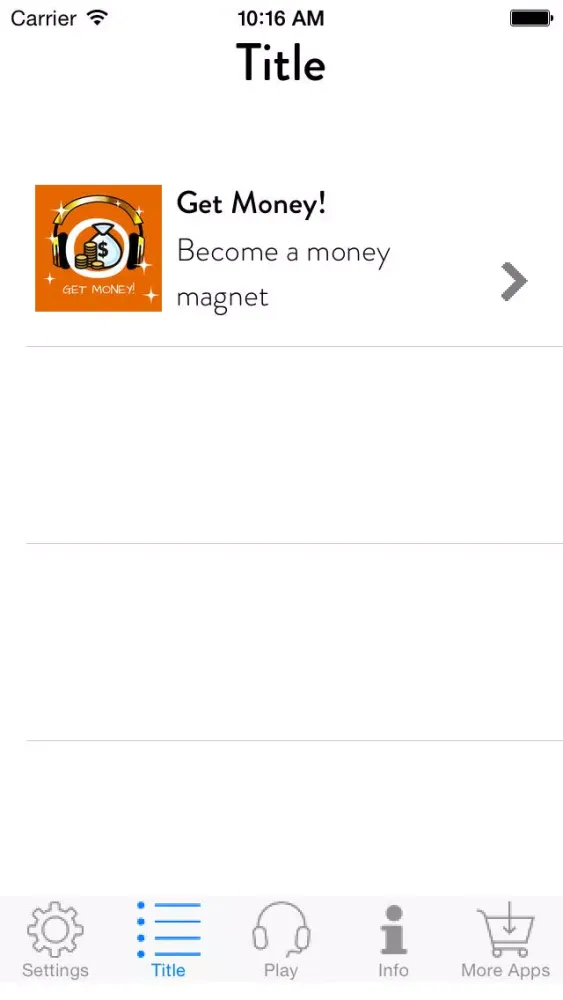 Get Money! Become a money magnet by hypnosis Screenshots