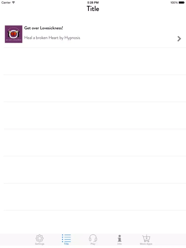 صور Get over Lovesickness! Heal a broken Heart by Hypnosis iPad 