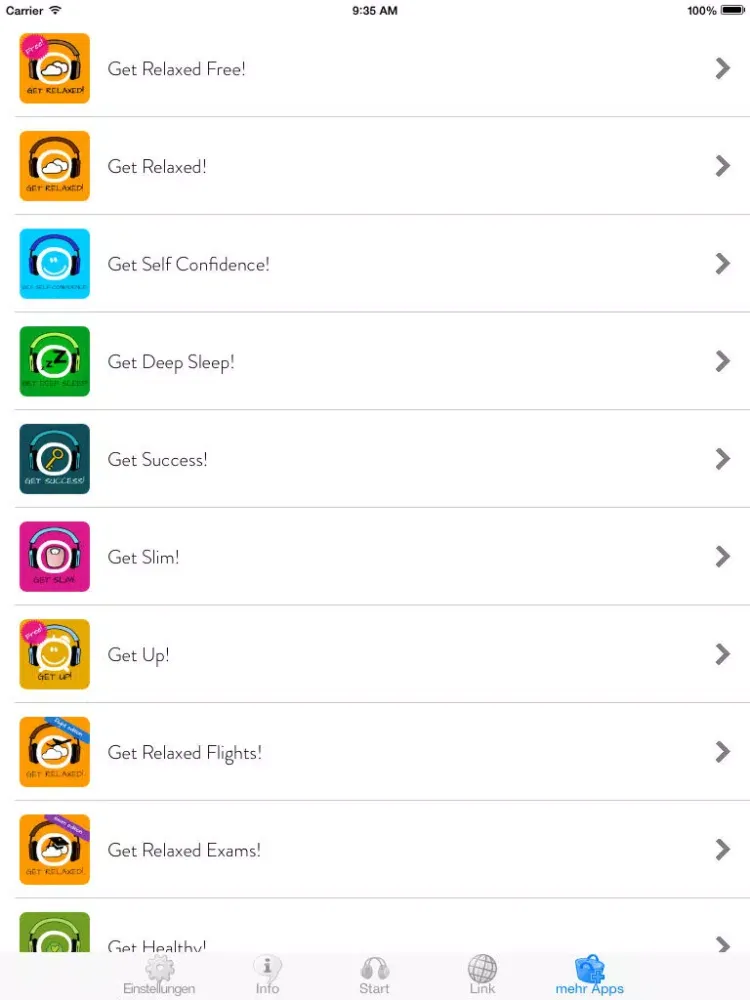 Capturas de tela do Get on Apps Med! Hypnose bei Erektionsstörungen! iPad 