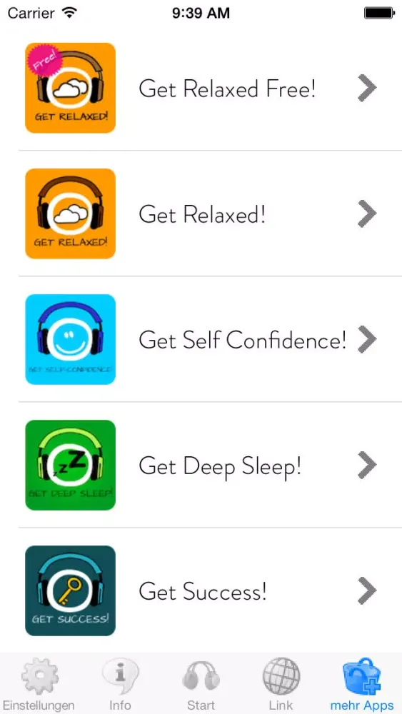 Capturas de tela do Get on Apps Med! Hypnose bei Erektionsstörungen!