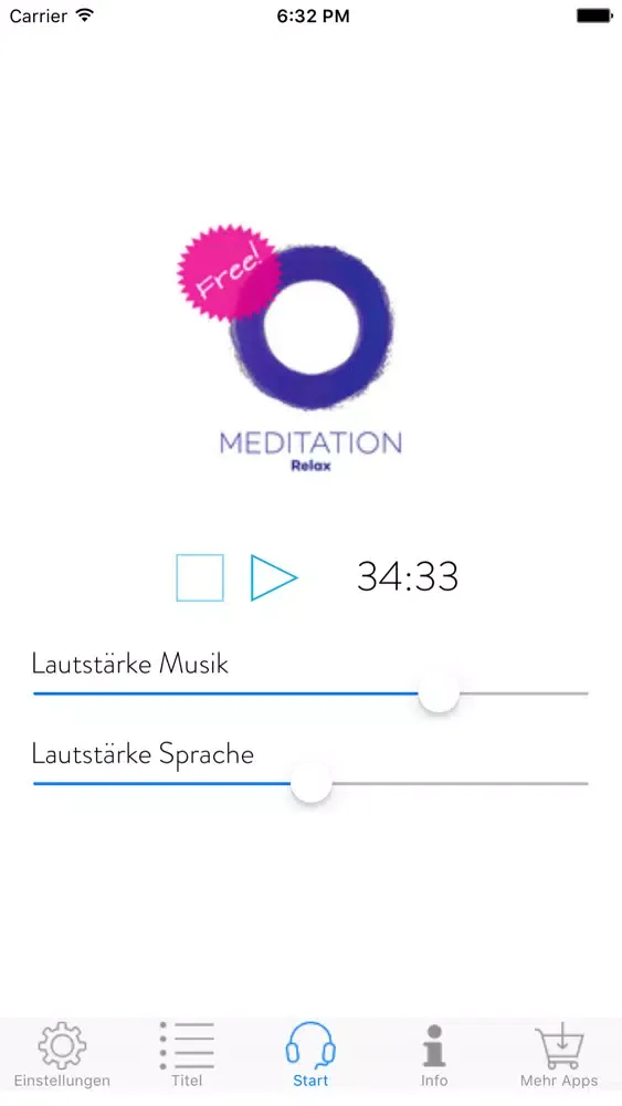 Screenshot di Meditation Relax Free! Entspannungsmeditation