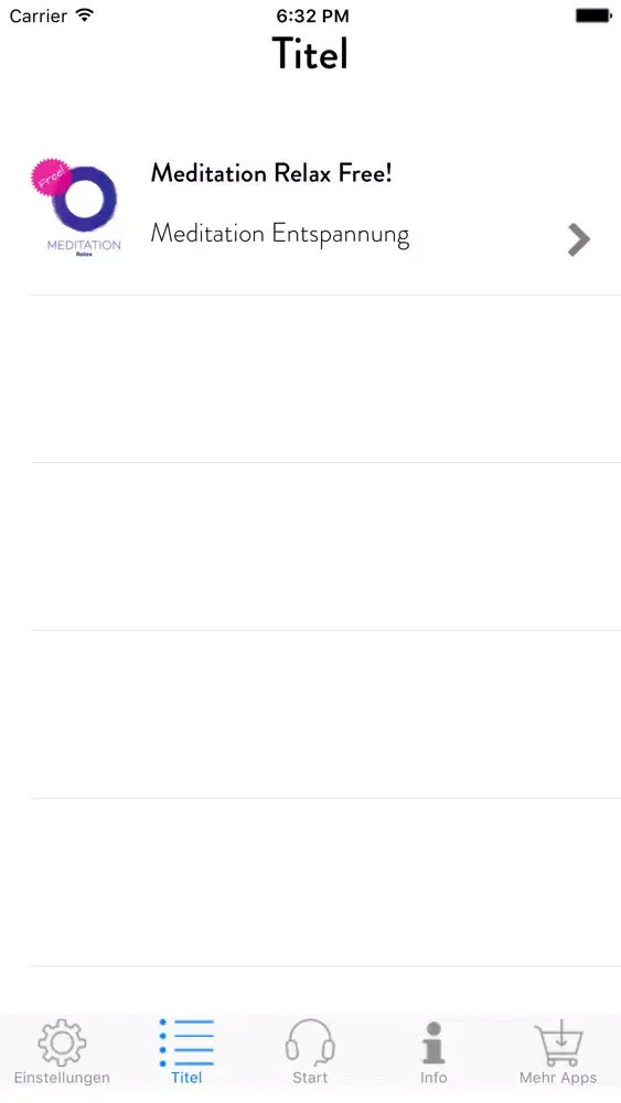 Screenshot di Meditation Relax Free! Entspannungsmeditation