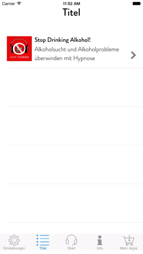 Stop Drinking! Alkoholsucht und Alkoholprobleme überwinden mit Hypnose سکرین شاٹس
