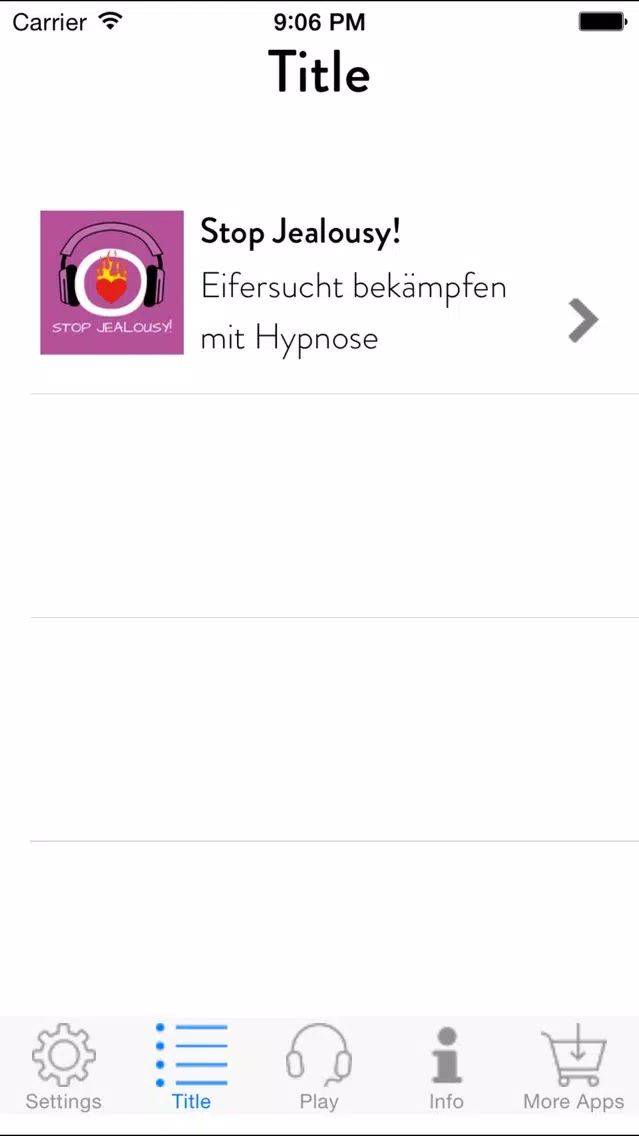 Stop Jealousy! Eifersucht bekämpfen mit Hypnose سکرین شاٹس