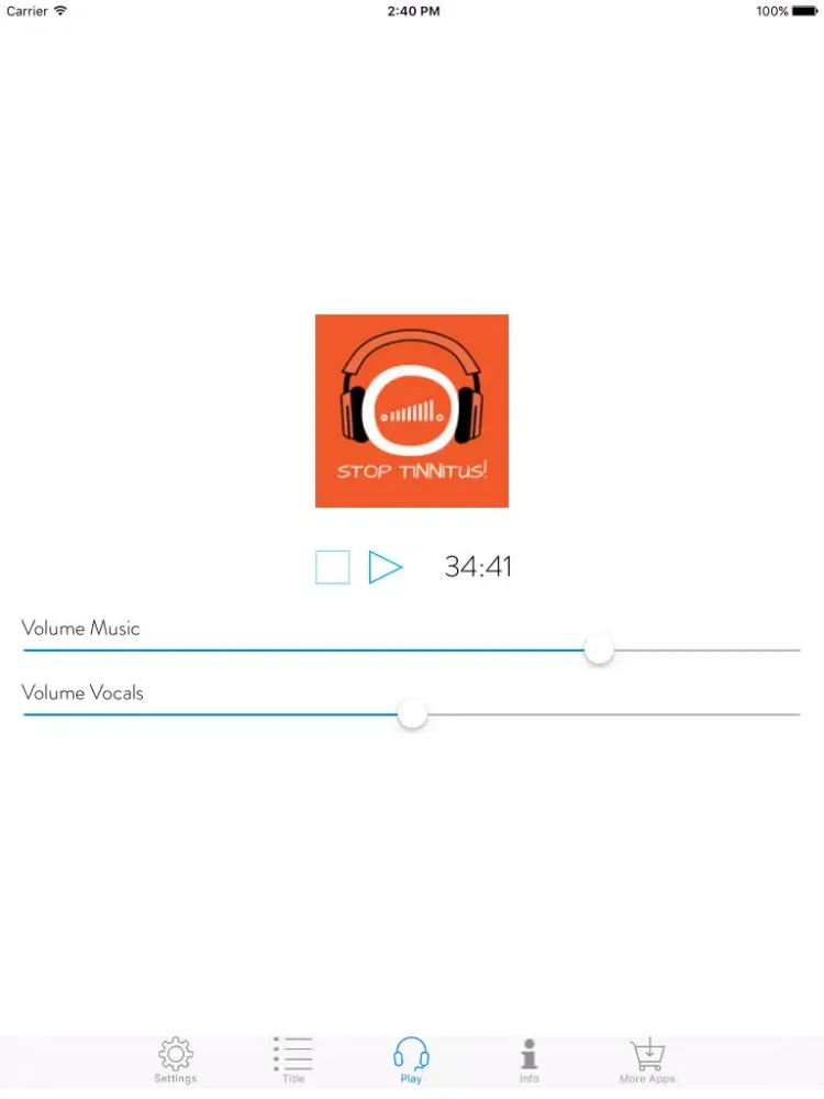 Screenshot di Stop Tinnitus! Tinnitus Relief by Hypnosis iPad 