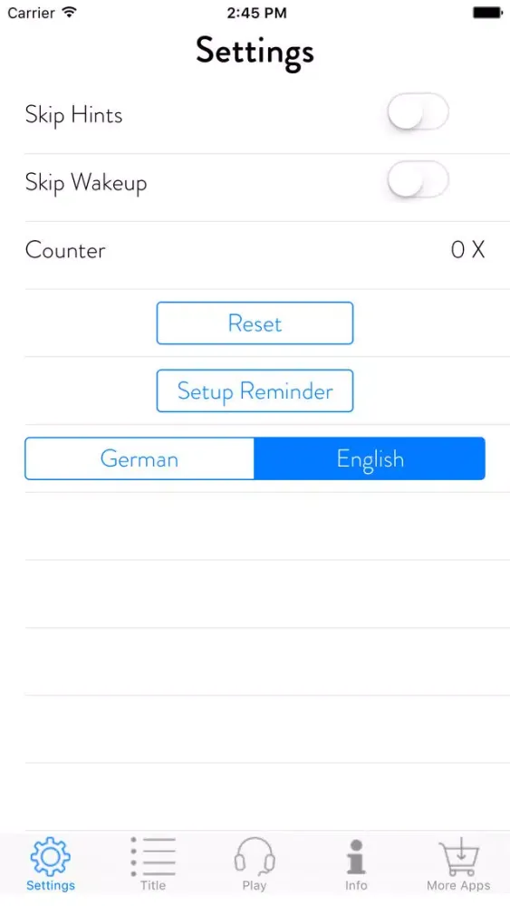 Screenshot di Stop Tinnitus! Tinnitus Relief by Hypnosis