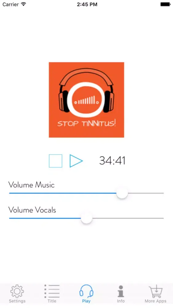 Screenshot di Stop Tinnitus! Tinnitus Relief by Hypnosis