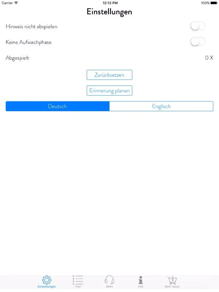 Скриншоты Think Detox! Affirmationen zur Entschleunigung iPad 