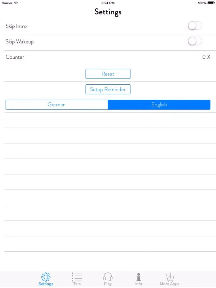 Think Slim! Weight Loss Affirmations iPad Screenshots
