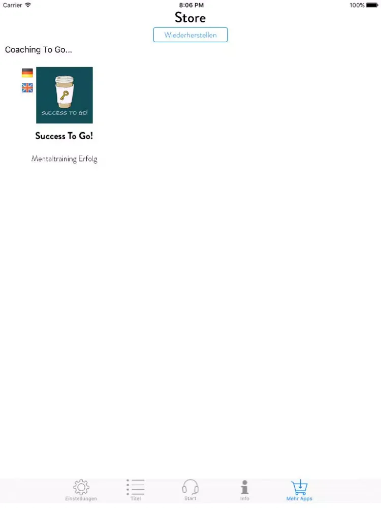 Money To Go! Mentaltraining Geldmagnet werden iPad  স্ক্রিনশট