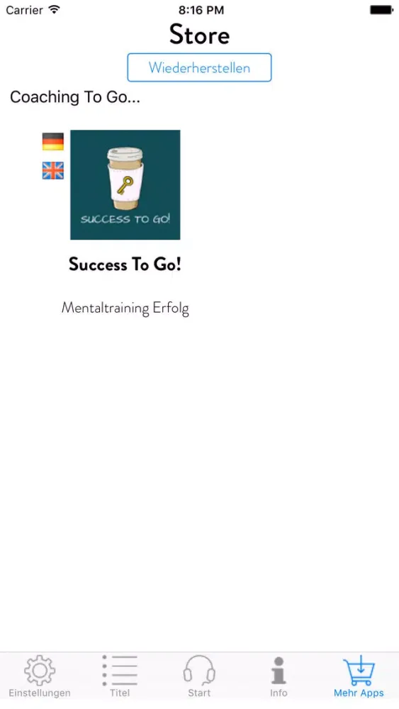 Money To Go! Mentaltraining Geldmagnet werden স্ক্রিনশট