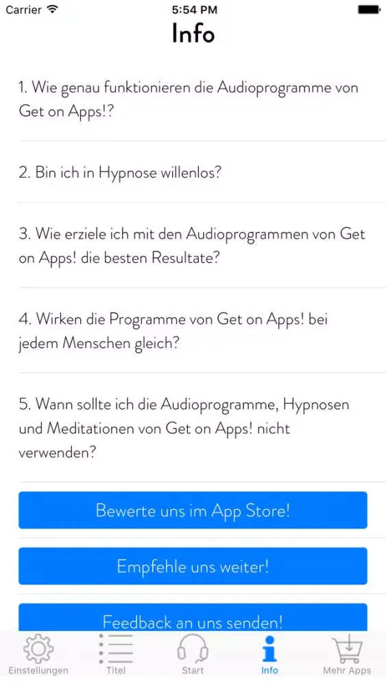 Self-Confidence To Go! Mentaltraining Selbstbewusstsein Screenshots