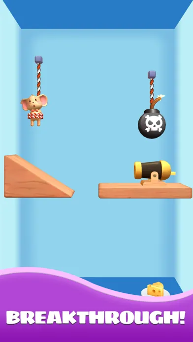 Captures d'écran de Get Cheese - Cut Rope