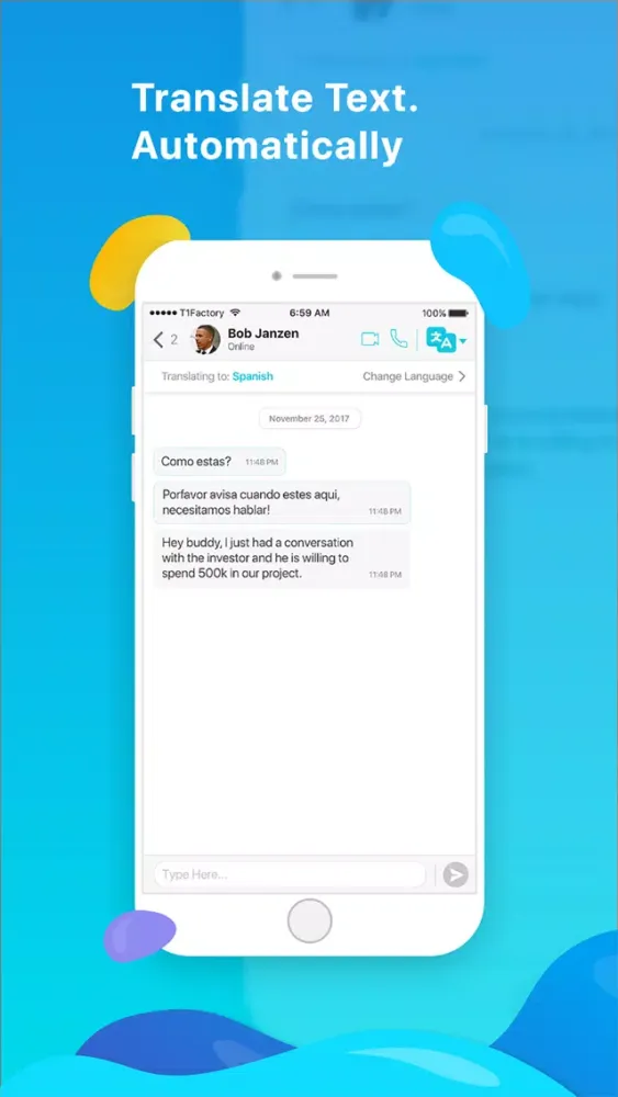 Unni سکرین شاٹس