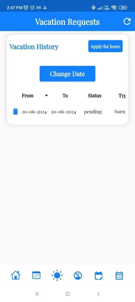 Get2world Employee App Ekran Görüntüleri