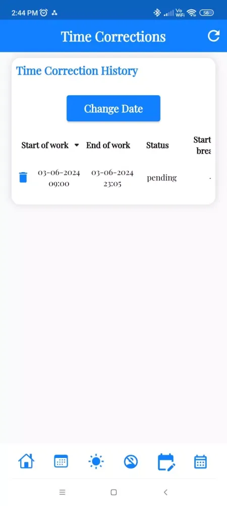 Get2world Employee App Ekran Görüntüleri