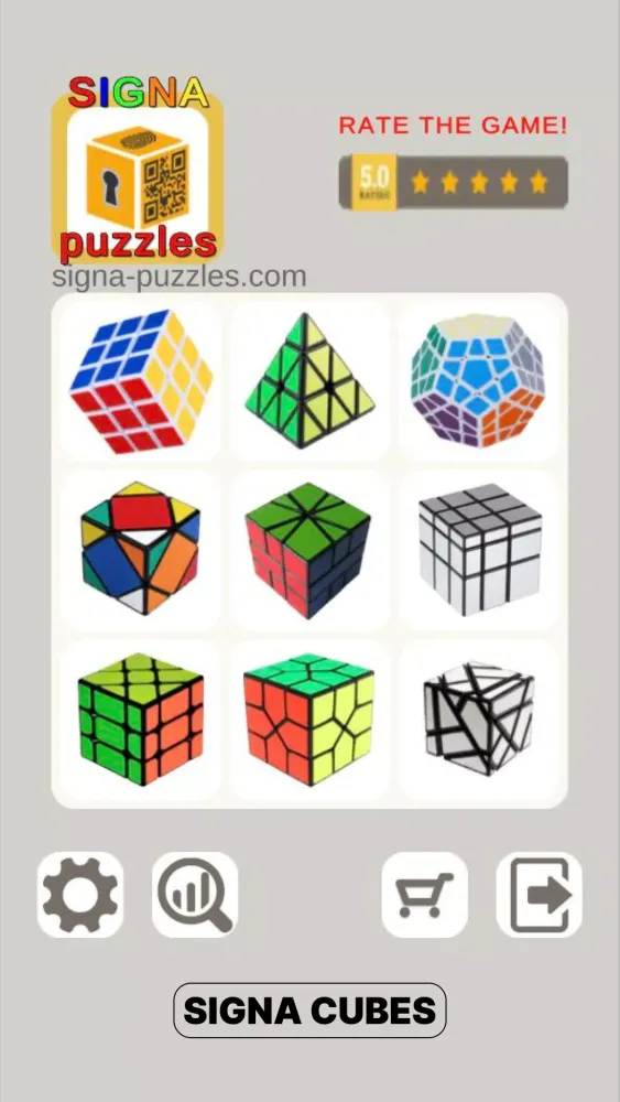 Скриншоты Signa Cubes