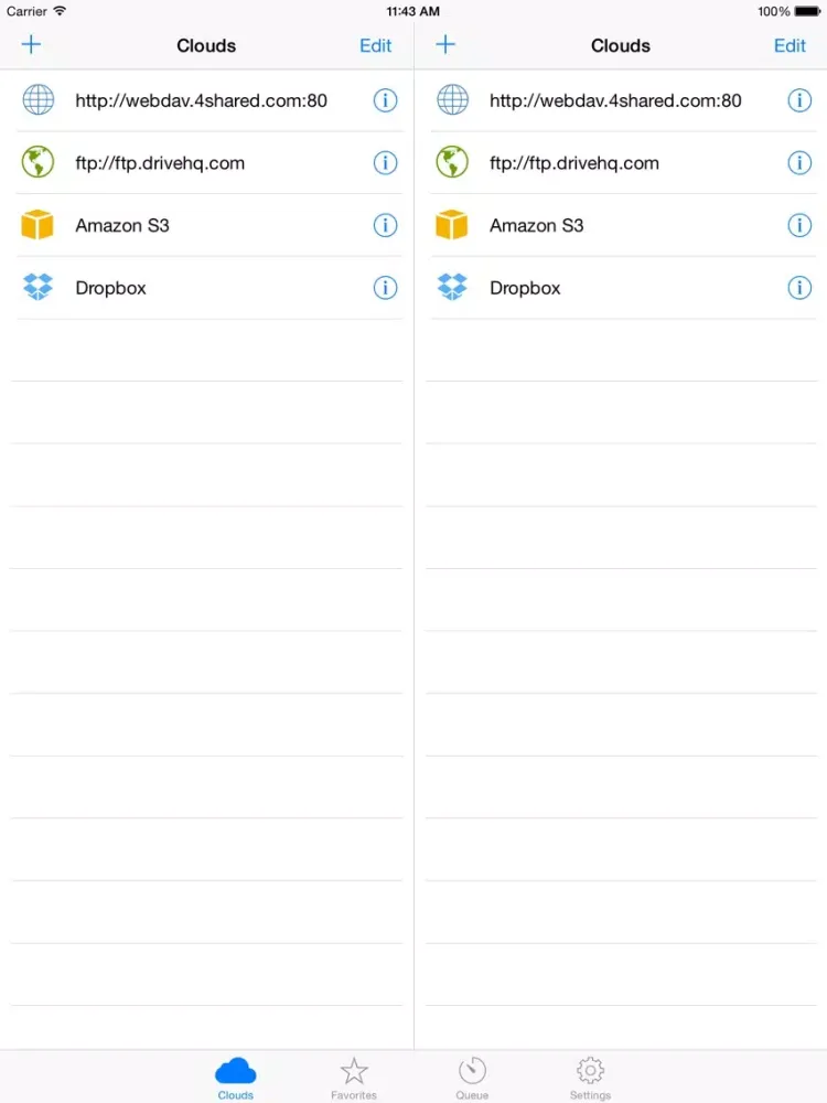 AirFile Pro - Cloud Manager for Dropbox and OneDrive iPad  স্ক্রিনশট
