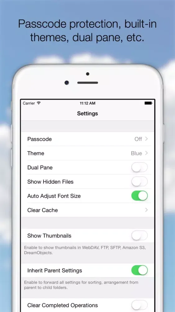 AirFile Pro - Cloud Manager for Dropbox and OneDrive স্ক্রিনশট
