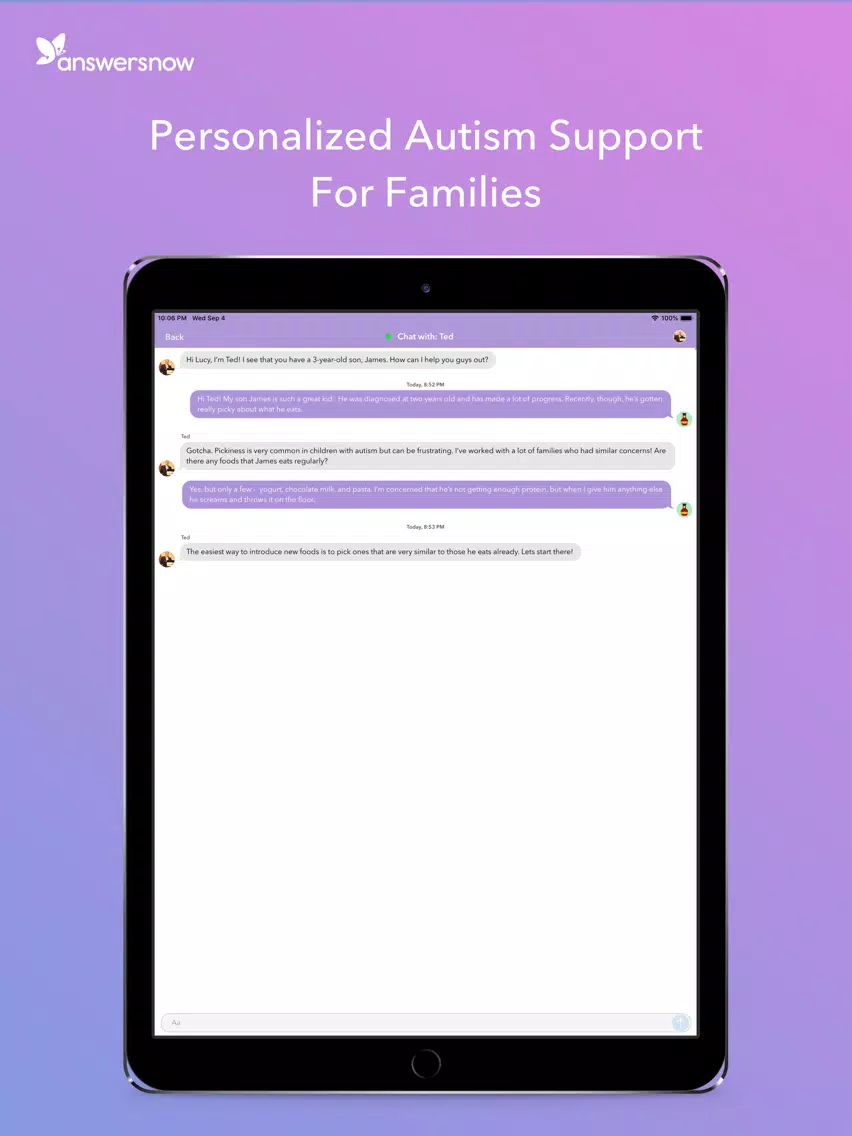 AnswersNow: Autism ABA Therapy iPad  Screenshots