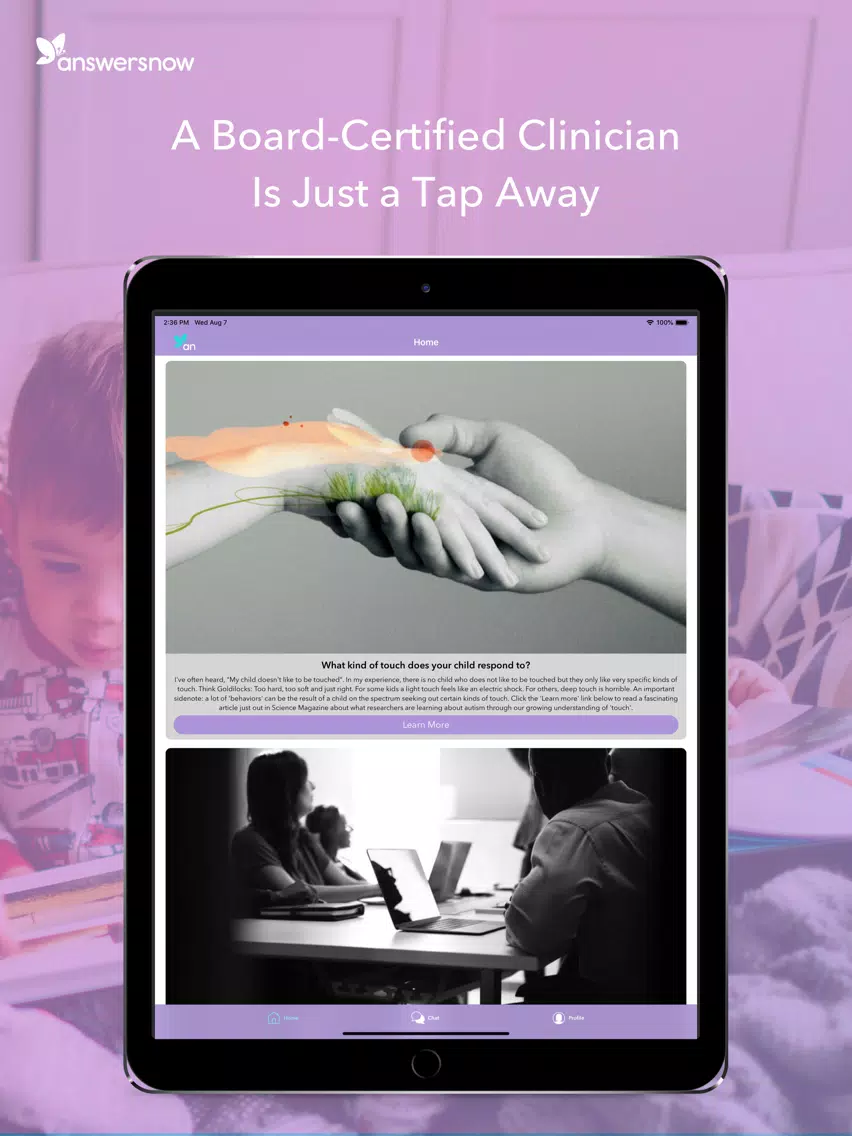AnswersNow: Autism ABA Therapy iPad  Screenshots