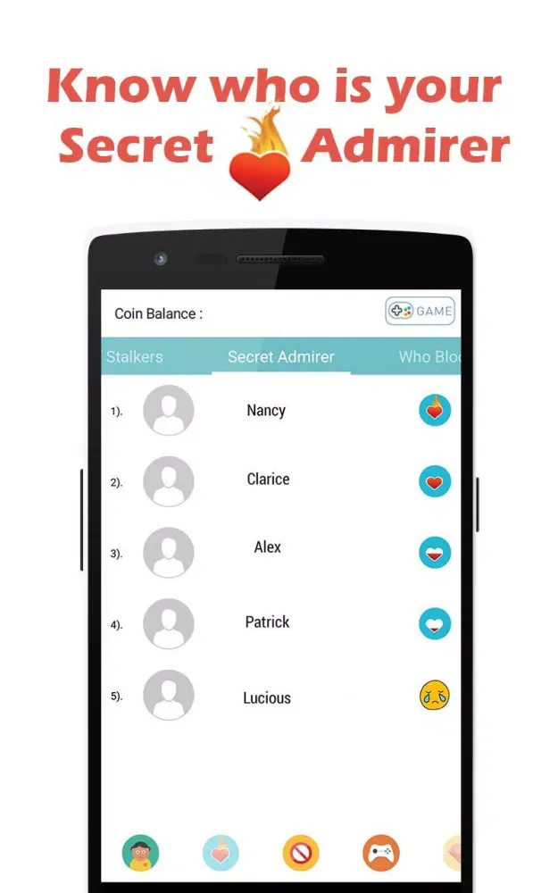 Profile Tracker Screenshots
