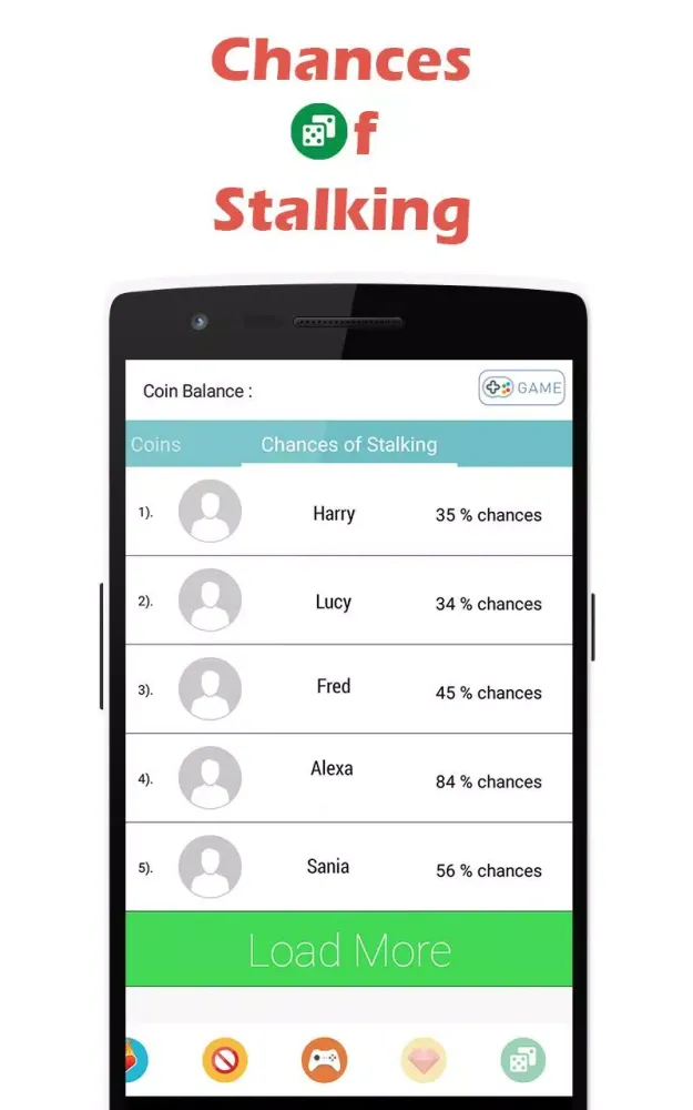 Profile Tracker Screenshots
