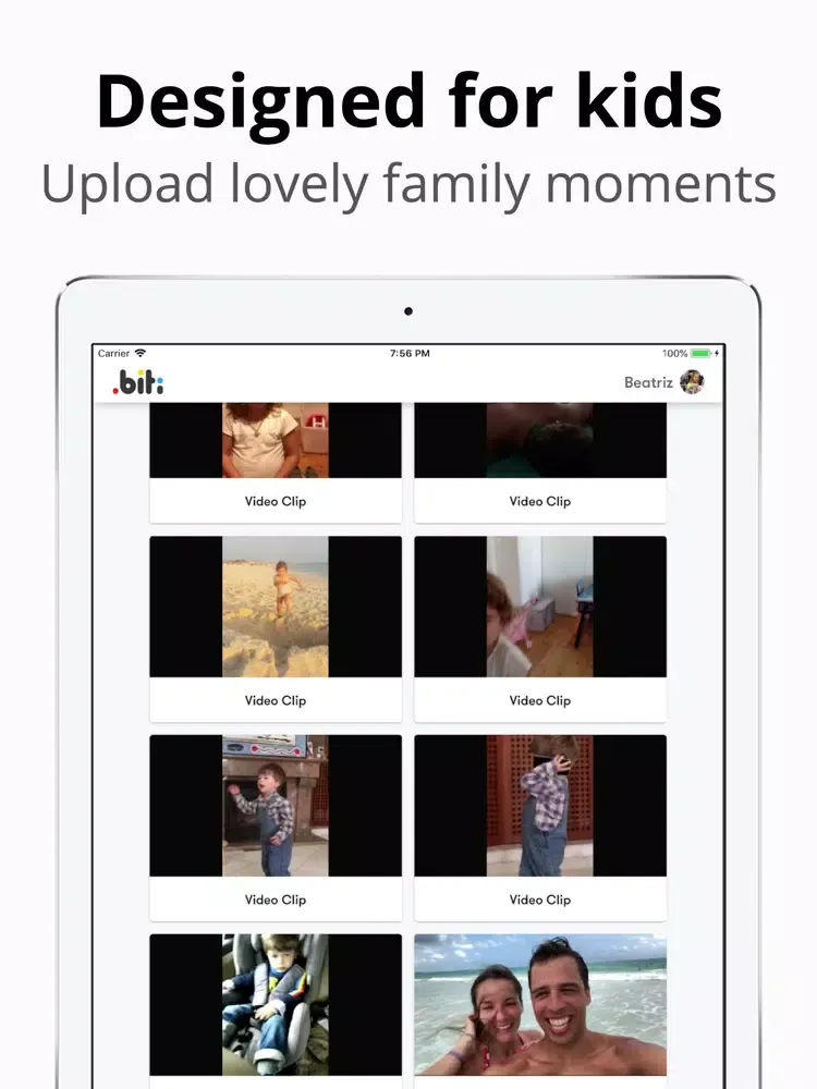 Ảnh chụp màn hình của Biti Kids iPad 