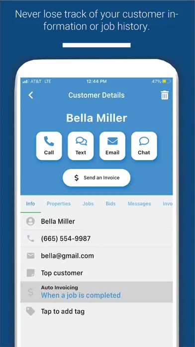 Capturas de tela do Blue Ox Mobile