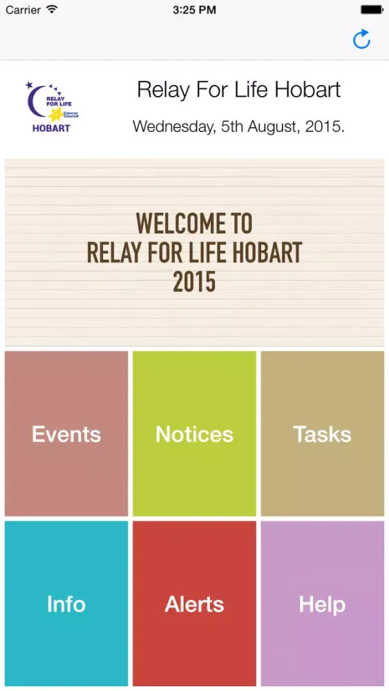 Relay For Life Hobart স্ক্রিনশট