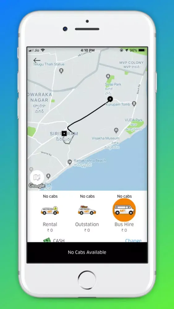 GetCab Screenshots