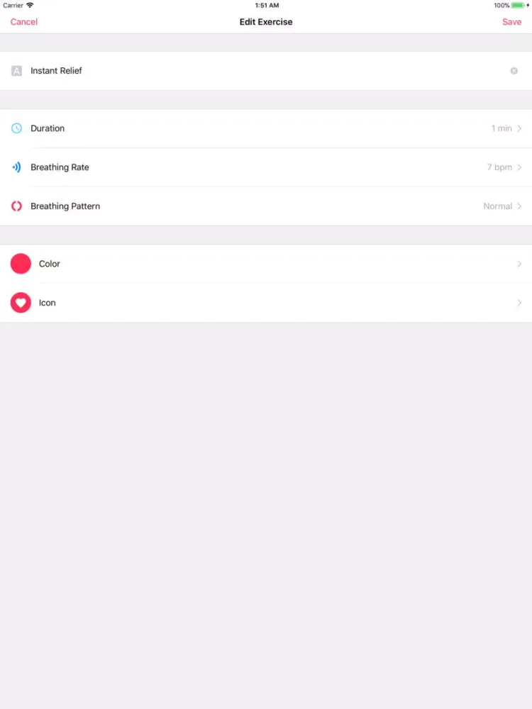Calmly iPad 应用截图