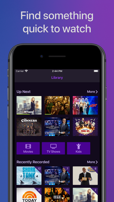 Screenshot di Channels: Whole Home DVR