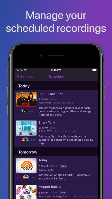 Screenshot di Channels: Whole Home DVR