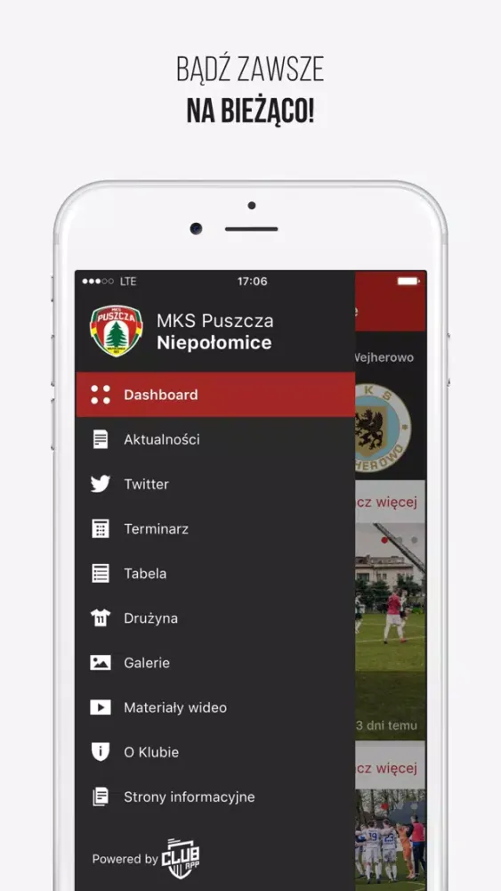 Capturas de tela do MKS Puszcza Niepołomice