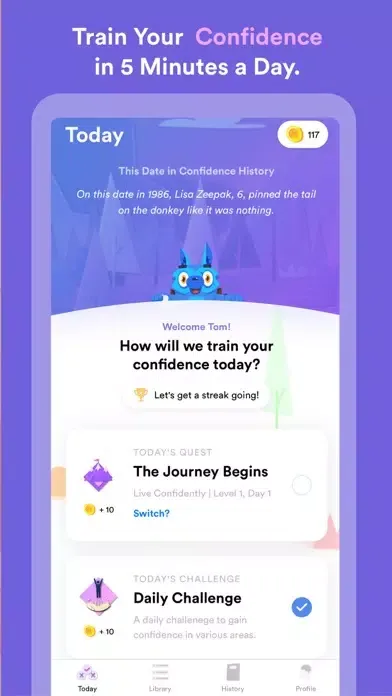 Zrzuty ekranu Confidently: Self Confidence